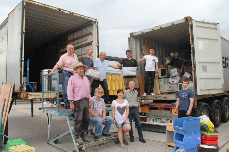 Sachspendencontainer in Mali angekommen!